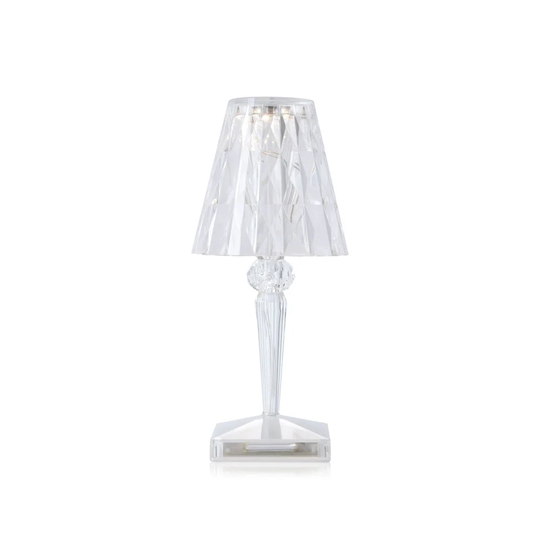 Kartell Battery bordslampa crystal