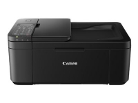 Canon PIXMA TR4651 - Multifunktionsskrivare - färg - bläckstråle - A4 (210 x 297 mm), Legal (216 x 356 mm) (original) - A4/Legal (media) - upp till 6.4 sidor/minut (kopiering) - upp till 8.8 ipm (bilder per minut) (utskrift) - 100 ark - 33.6 Kbps - USB 2.0, Wi-Fi(n) - vit