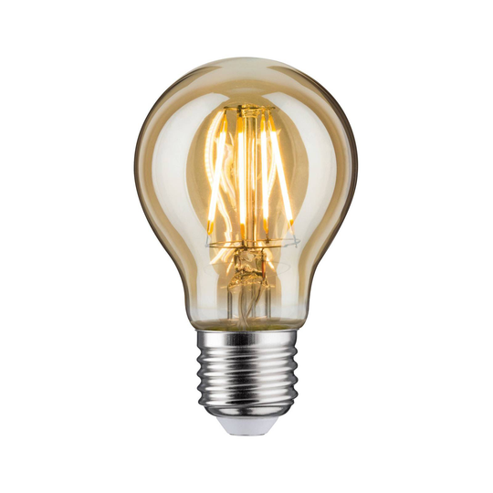 Paulmann E27 LED-lampa 4,7 W filament guld