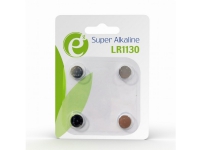 Gembird EnerGenie EG-BA-LR1130-01 - Batteri 4 x LR1130 - alkaliskt - 45 mAh