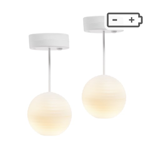 2 Rislampor Batteri Lundby