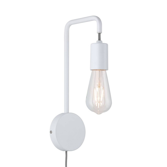 Paulmann Calvani vägglampa med kabel och kontakt