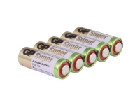 GP Batteries High Voltage 23A, Engångsbatteri, Alkalisk, 12 V, 5 styck, Multifärg, Blåsa