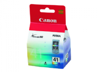 Canon CL-41 - Färg (cyan, magenta, gul) - original - blister - bläcktank - för PIXMA iP1800, iP1900, iP2500, iP2600, MP140, MP190, MP210, MP220, MP470, MX300, MX310