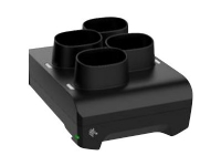 Zebra 4-Slot Battery ShareCradle - Batteriladdare - midnattssvart - för P/N: BTRY-CS60EAB0E-04, BTRY-CS60EABHE-0B