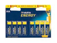Varta Energy 4106 - Double Blister - batteri 8 x AA-typ - alkaliskt