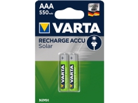 Varta Solar - Batteri 2 x AAA - NiMH - (uppladdningsbara) - 550 mAh