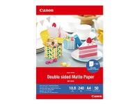 Canon Double-sided Matte Paper MP-101D - Matt - 275 mikron - A4 (210 x 297 mm) - 240 g/m² - 50 ark papper