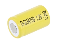 Mexcel D-2/3A700 Special-batteri 2/3 A Flat-Top NiCd 1.2 V 700 mAh