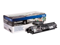 Brother TN326BK - Svart - original - tonerkassett - för Brother DCP-L8400, DCP-L8450, HL-L8250, HL-L8350, MFC-L8650, MFC-L8850