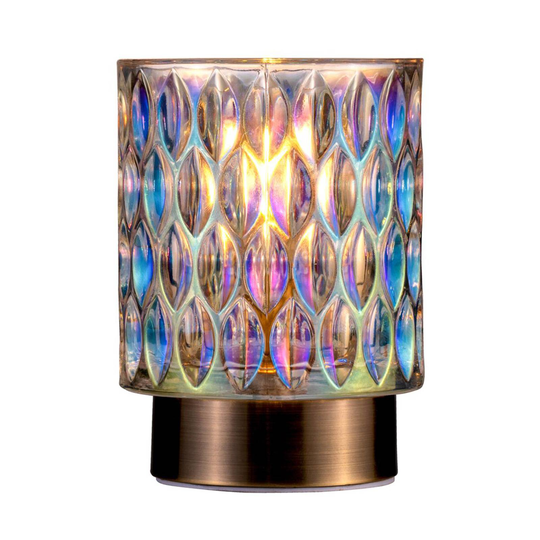 Pauleen Clear Glamour dekorlampa av glas batteri