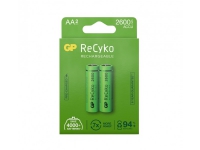 GP Batteries 120270AAHCE-C2, Laddningsbart batteri, AA, Nickel-metallhydrid (NiMH), 1,2 V, 2 styck, 2600 mAh