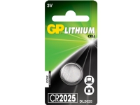 GP Batteries Knapcelle Lithium CR2025 1-pak