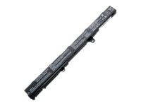 CoreParts - Batteri för bärbar dator - litiumjon - 4-cells - 2200 mAh - svart - för ASUS X450CA X451CA X451MA X453MA X551CA
