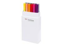 Marker Tombow ABT Dual Brush 12P-1 basis farver (sæt)