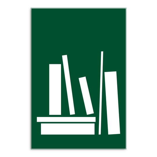 The Book A3 Green