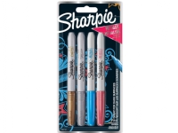 Marker Sharpie Metallic 1,4mm ass. farver (4 stk.)