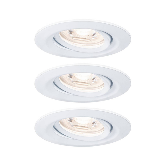 Paulmann Nova mini Plus LED easydim 3-pack vit