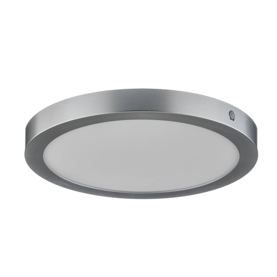 Paulmann Abia LED-taklampa Ø 30 cm krom matt