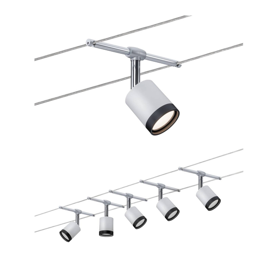 Paulmann TubeLED vajersystem, 5 lampor