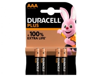 P & G Procter & Gamble Plus-AAA K4 AAA-batteri Alkali-mangan 1.5 V 4 stk