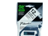 BROTHER MK23Z tape cassette 12mmx8m white black none laminate for P-touch 60 65 75 80 85 110