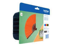 Brother LC129XL Value Pack - 4-pack - svart, gul, cyan, magenta - original - blister - bläckpatron - för Brother MFC-J6520DW, MFC-J6720DW, MFC-J6920DW
