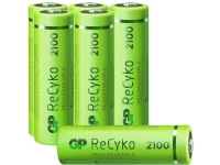 Gp Batteries Recyko+ Hr06 4+2 Free Mignon Aa-Battery Nimh 2100 Mah 1.2v 6pcs