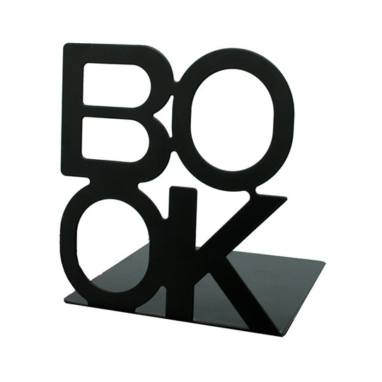Bokstöd BOOK Svart 2-pack Burde