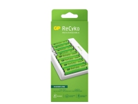 GP Batteries ReCyko E811, Nickel-metallhydrid (NiMH), AA, AAA, 8 styck, Batterier medföljer
