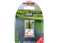 ANSMANN Energy Mignon Photo - Batteri 2 x AA-typ - NiMH - (uppladdningsbara) - 2400 mAh