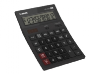 Canon AS-1200 - Skrivbordskalkylator - 12 siffror - solcellspanel, batteri - mörkgrå