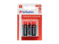 Verbatim - Batteri 2 x C - alkaliskt