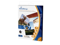 MediaRange - Högblank - vit - 130 x 180 mm - 220 g/m² - 50 ark fotopapper