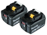Makita batteripakke 18V - BL1860B - 2 x 6,0Ah batterier til LXT værktøj
