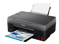 Canon PIXMA G3560 - Multifunktionsskrivare - färg - bläckstråle - påfyllbar - A4 (210 x 297 mm), Letter A (216 x 279 mm) (original) - A4/Legal (media) - upp till 10.8 ipm (bilder per minut) (utskrift) - 100 ark - USB 2.0, Wi-Fi(n)