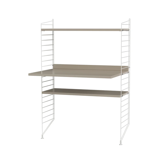 String Stringhylla kontor beige & vit - Kombination H