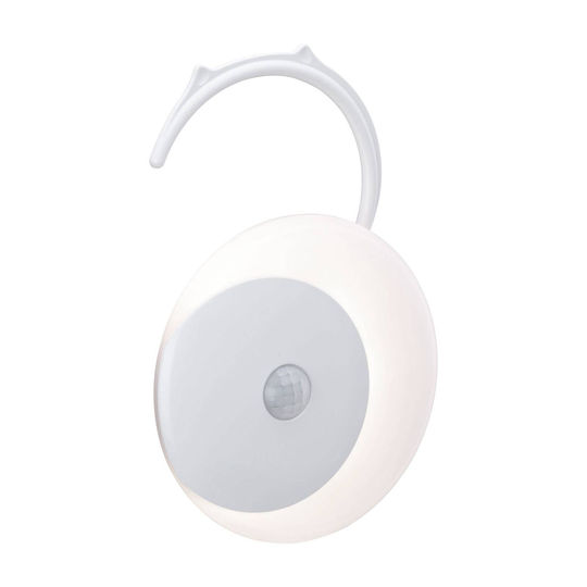 Paulmann Viby LED-nattlampa, mobil, rund