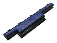 CoreParts - Batteri för bärbar dator (likvärdigt med: Acer AS10D31) - litiumjon - 6-cells - 4400 mAh - svart - för Acer Aspire 45XX, 47XX, 52XX, 5336, 55XX, 57XX