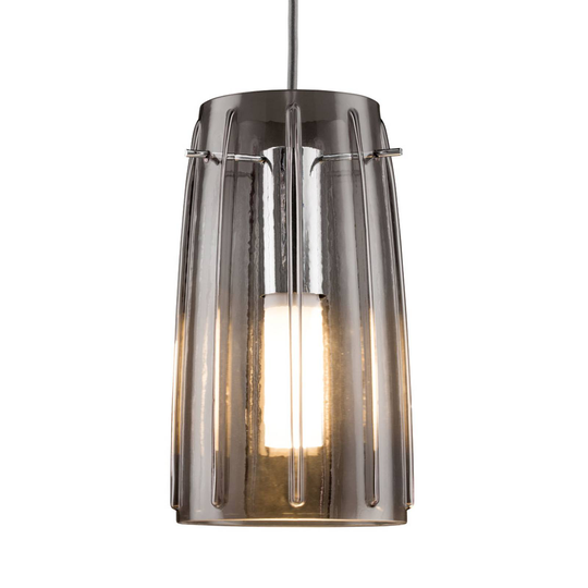 Paulmann glasskärm Drio Ø 15,2 cm rökgrå