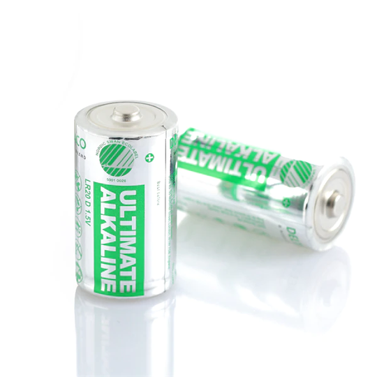 Deltaco D-batterier (LR20) Svanenmärkt - 10-pack