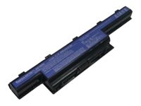 CoreParts - Batteri för bärbar dator (likvärdigt med: Acer AS10D71) - litiumjon - 6-cells - 4400 mAh - svart - för Acer Aspire 4755, 4755G, 5349, 5749, 5749Z, 5755, 5755G, V3