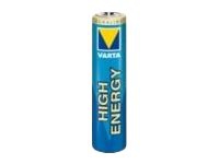 Varta High Energy - Batteri 4 x AAA - alkaliskt - 1220 mAh