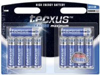 tecxus Alkaline Maximum - Batteri 10 x AA-typ - alkaliskt