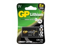 GP Battery 1 GP lithium 9V battery CR-V9, best for smoke detector etc