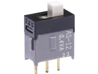 NKK Switches AS22AP Skydekontakt 28 V DC/AC 0.1 A 2 x On/On 1 stk