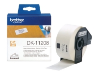 Brother DK-11208 label hvid 38x90 mm - med 400 adresseetiketter