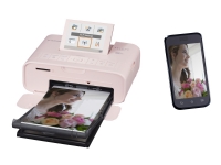 Canon SELPHY CP1300 - Skrivare - färg - färgsublimering - 100 x 148 mm upp till 2.2 utskrifter/min (färg) - USB, USB-värd, Wi-Fi - rosa