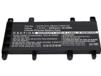 CoreParts - Batteri för bärbar dator - litiumpolymer - 5000 mAh - 38 Wh - svart - för ASUS X756UA X756UB X756UJ X756UQ X756UV X756UW X756UX