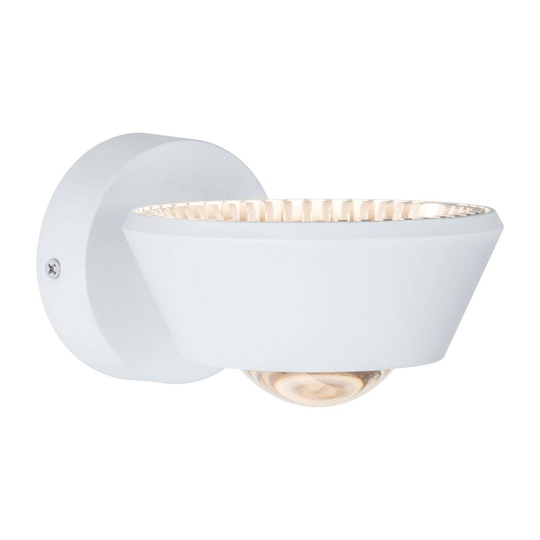 Paulmann Sabik LED-vägglampa vit matt
